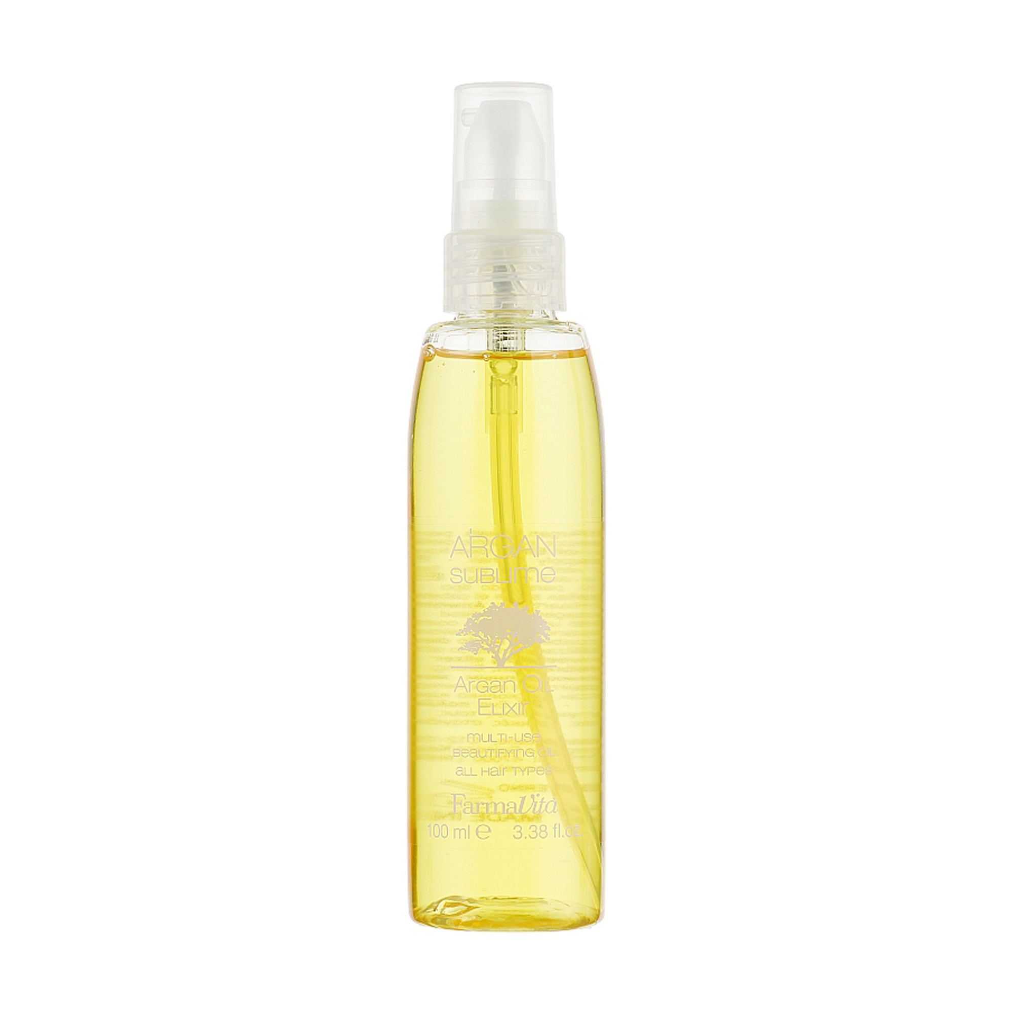 Еліксир для волосся FarmaVita Argan Sublime Elixir з аргановою олією, 100 мл